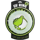 Kiwi Walker Jouet pour chien Glow Ring Maxi, Ø 17 cm (Jouet à mâcher pour chiens)