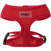 Doogy! Harnais Air Mesh Rouge Taille L Pour Chien