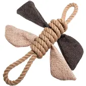 Flamingo Jouet papillon pour chien