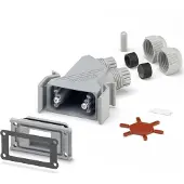 Phoenix Contact CONNECTEUR SUB-D MALE 25 CTS IP67, Câble + prise électronique, Gris