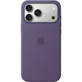 Apple Coque en silicone avec MagSafe pour iPhone 17 Pro Max - Purple Fog