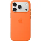 Apple Coque iPhone 17 Pro en silicone avec MagSafe Orange