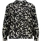 Deeluxe Carily Long Sleeve Shirt Noir L Femme