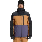 Quiksilver Sycamore Block 10k Jacket Marron L Homme