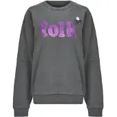 Newtone Sweat-shirt ROLLER FOLK femmes - Gris - T1