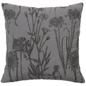 Broste Copenhagen Housses de coussins SIGVAL - Noir - 50x50 cm