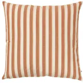 Broste Copenhagen Housses de coussins CLEO - Marron - 60x60 cm