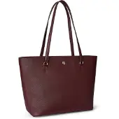 Ralph Lauren Cabas 'Karly' rouge foncé