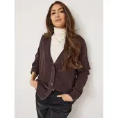 Tamaris Cardigan aubergine