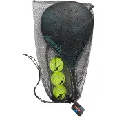 Detexpol Autres Marques Set de Padel Raquette + 3 Balles Assorties