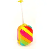Bayer Bouncie Trolley Rainbow, Valise, Jaune