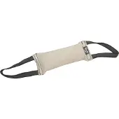 Julius-K9 Leather Motivating 2 Handles Beige 25 x 5.5 cm