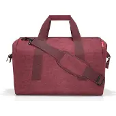 Reisenthel Sac de voyage rouge chiné