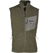 Lundhags Flok Wool Ms Pile Gilet, couche intermédiaire, homme, vert