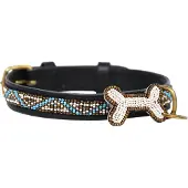 Kampuni Collier pour chien Skinny Kabaka sky medium, 53x2,1 cm (Chien)
