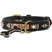 Kampuni Collier de chien Skinny Swahili antique medium, 53x2,1 cm (Chien)