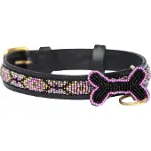 Kampuni Collier pour chien Skinny Ombima Pink medium, 53x2,1 cm (Chien)