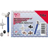 Bgs Kit de réparation de 14 pièces pour valves de pneus - 3272