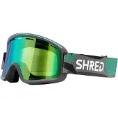 Shred Monocle Ski Goggles Vert CBL Plasma Mirror/CAT3