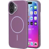 Mobiparts Slim Line Case Apple iPhone 17 (MagSafe Compatible) Imperial Purple (Apple iPhone 17), Coque pour téléphone portable, Violet