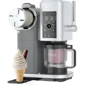 Ninja Sorbetière - Cream Swirl NC701EU - Capacité 480 ml - 13 programmes dont glace à l'italienne - 2 bacs inclus