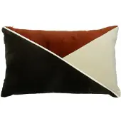 Pomax Coussins ASYM - Rouge - 30x50 cm