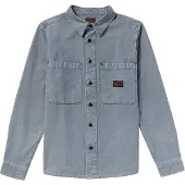 Volcom Chemise LEVELSTONE LS hommes - Bleu - EU L