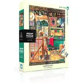 New York Puzzle Company - Puzzle de Noël « New Yorker Christmas Attic » - 1 000 pièces