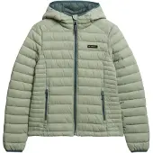 Superdry Fuji Lite Padded Jacket Vert S Femme