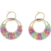 Mymo Boucles d'oreilles mélange de couleurs