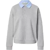 Mbym T-shirt 'Royla-M' bleu clair / gris / blanc