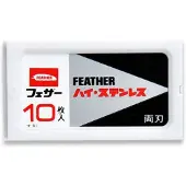 Feather 10 FH-10 Lames de rasoir à double tranchant