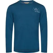 Vaude Monviso Ii Long Sleeve Base Layer Bleu XL Homme