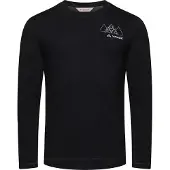 Vaude Monviso Ii Long Sleeve Base Layer Noir M Homme