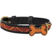 Kampuni Collier pour chien Skinny Kabaka neon medium, 53x2,1 cm (Chien)