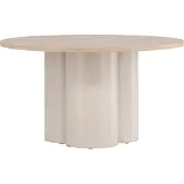 Ebuy24 Olivia table basse Ø80 cm naturel.