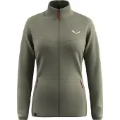 Salewa Puez Cammino Polarlite Full Zip Fleece Vert S Femme