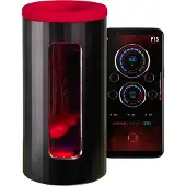LELO F1s V3 - masturbateur interactif homme - silicone rouge