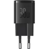 Baseus Chargeur Cube Pro, charge rapide 30 W, 1 port USB Type-C 5 V/3 A, noir « CCXF000301 » - 6932172628666