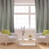 DecoByZorlu Rideaux, stores ZÉBULON - Gris - 140x260 cm