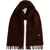 Tommy Hilfiger Écharpe 'Heritage' brun foncé