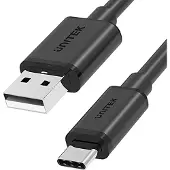 UNITEK usb usb-a vers usb-c câble 50cm, y-c481bk