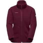 Mammut - Polaire chaude de randonnée - Falera ML Jacket Women Vin pour Femme - Taille XS - Bordeaux
