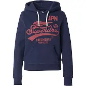 Superdry High Flyers Hoodie Bleu S Femme