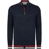 Felix Hardy Vestes en maille bleu marine / rouge / blanc