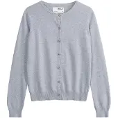 Mela London Cardigan 'Nameen' gris chiné