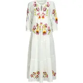 Derhy Robe CLAIRE ROBE femmes - Blanc - EU S