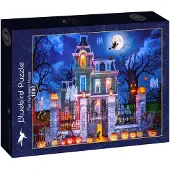 Bluebird Puzzle Puzzle La maison d'Halloween - 1000 Teile Rätselspaß