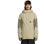 Volcom Primry Jacket Beige,Vert L Homme