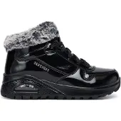 SKECHERS Boots 'Stiefel Damen 168126 BBK Kunststoff (Synthetik) in schwarz' noir